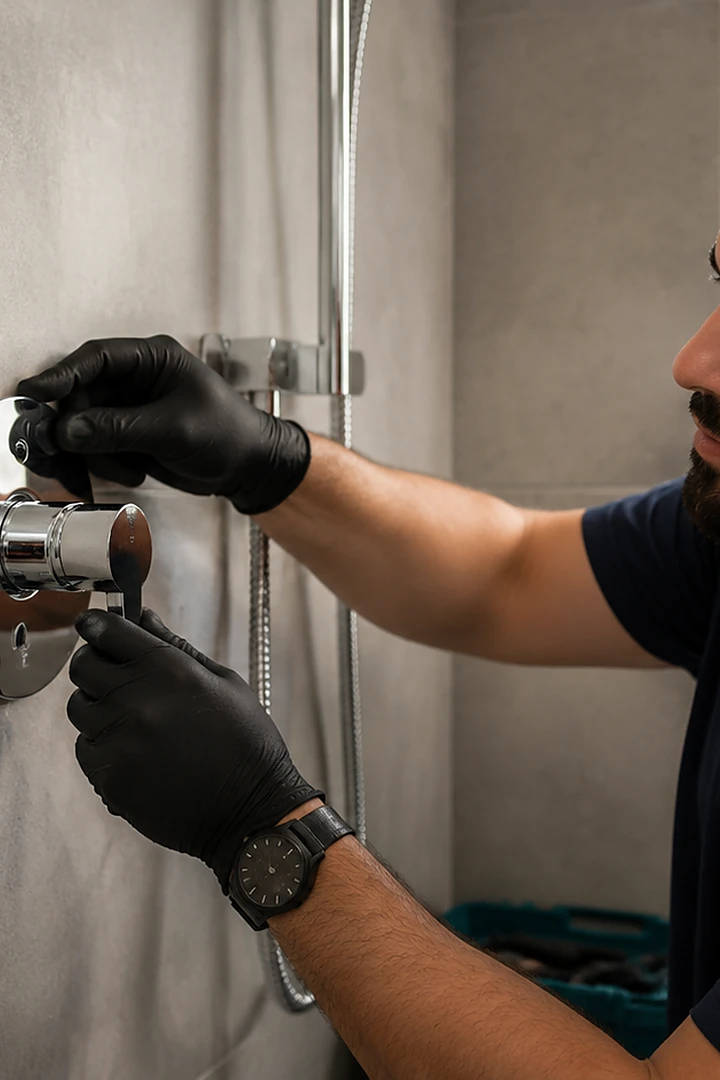 Shower plumbing service in Cranbourne